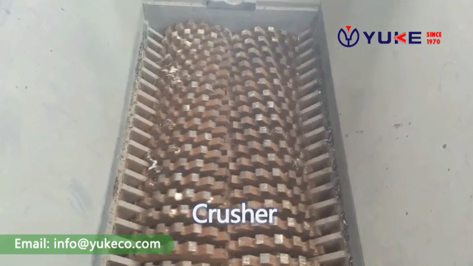 YUKE Metal Crusher in China for the building materials industry