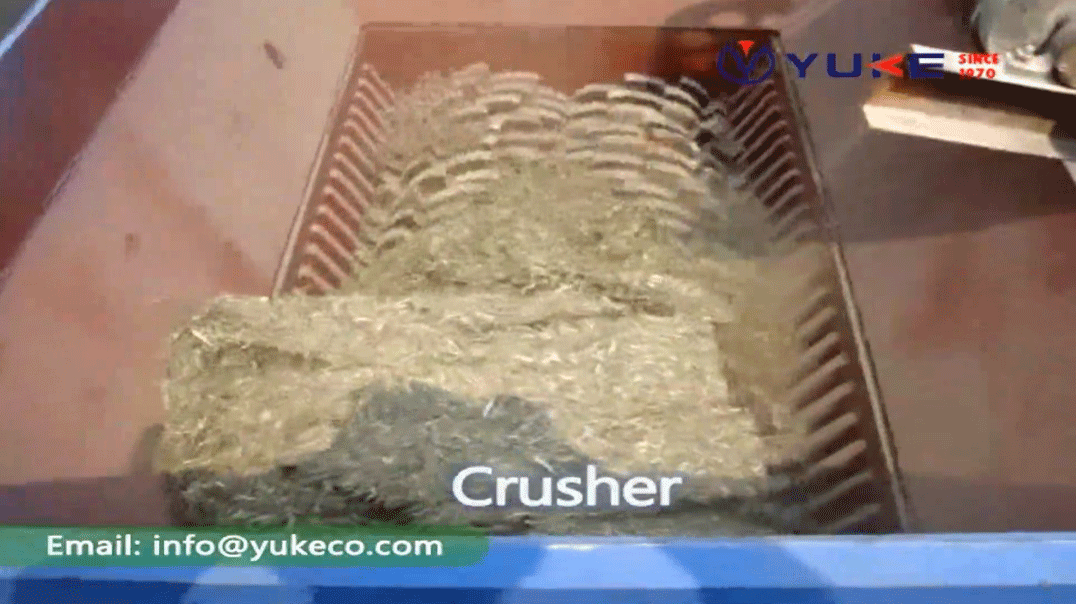 YUKE Metal Crusher in China for the building materials industry
