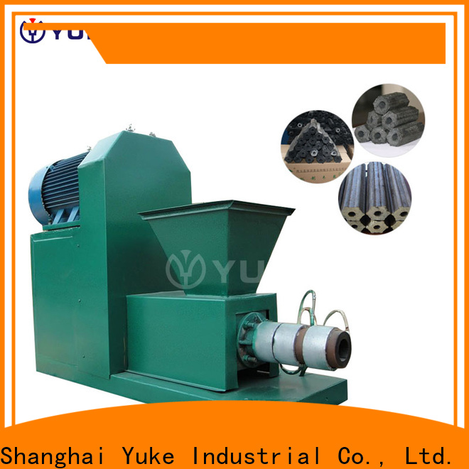 YUKE New charcoal making machines for business production line