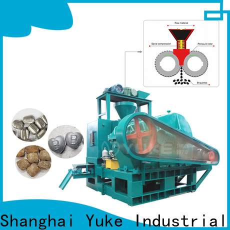 YUKE Best lime ball briquetting machine Supply production line