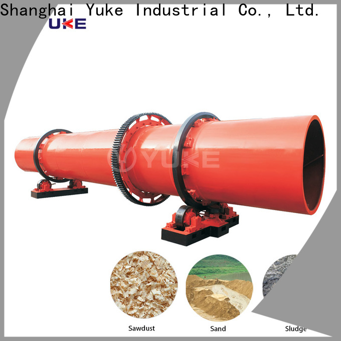 YUKE sawdust dryer for sale manufacturers factories