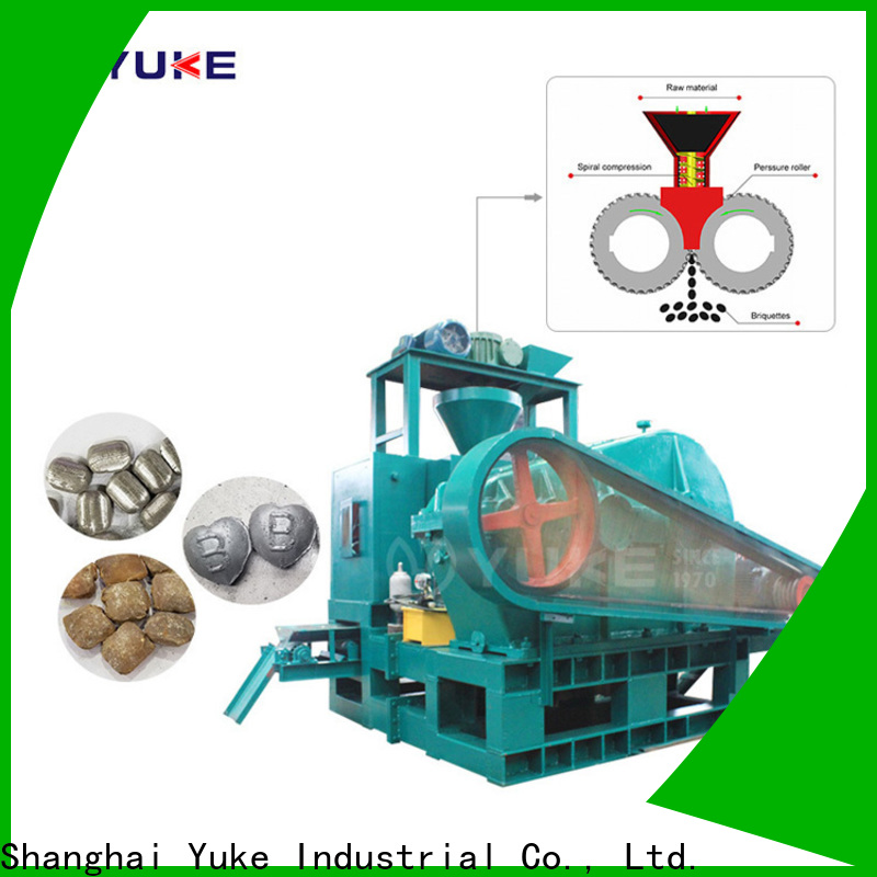 YUKE drying charcoal briquettes for business factories