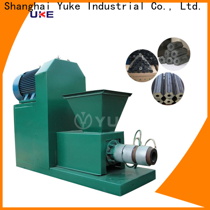 YUKE manual charcoal briquette machine for business factory