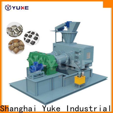 YUKE New briquette press machine manufacturers factory