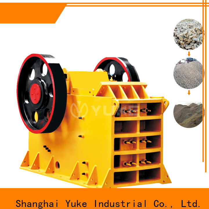 YUKE Top stone crusher machine price factory production line