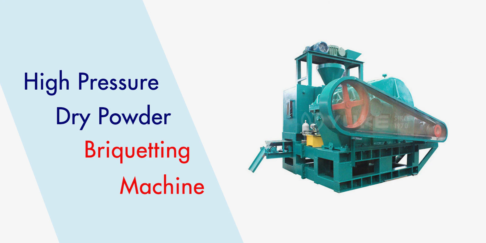 High Pressure Dry Powder Briquetting Machine