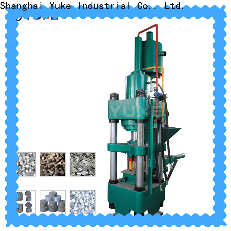 YUKE New metal briquetting machine for sale for business factories