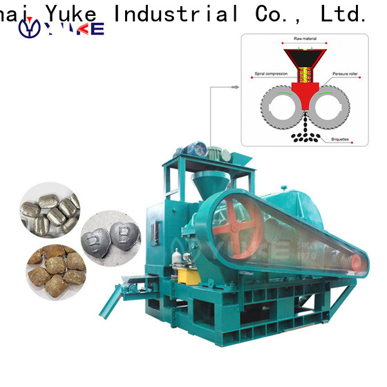 YUKE hydraulic briquetting machine company factories