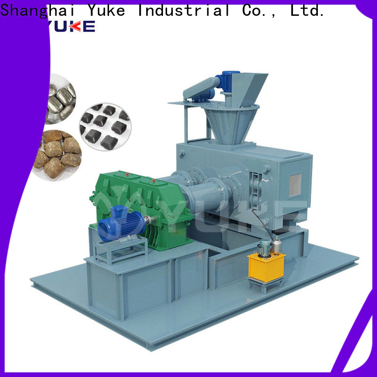 YUKE Custom high pressure briquetting machine factory production line