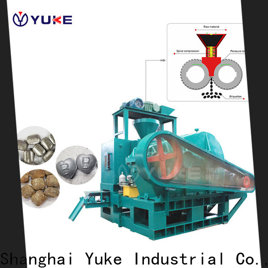 YUKE High-quality briquette press factory factory