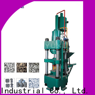 YUKE New scrap briquetting machine company production line