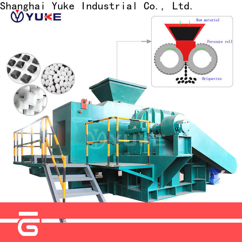 YUKE briquette press machine for business factories