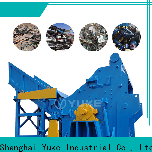 YUKE New metal crusher production line Suppliers factories