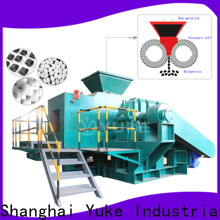 YUKE New small briquetting machine company factories