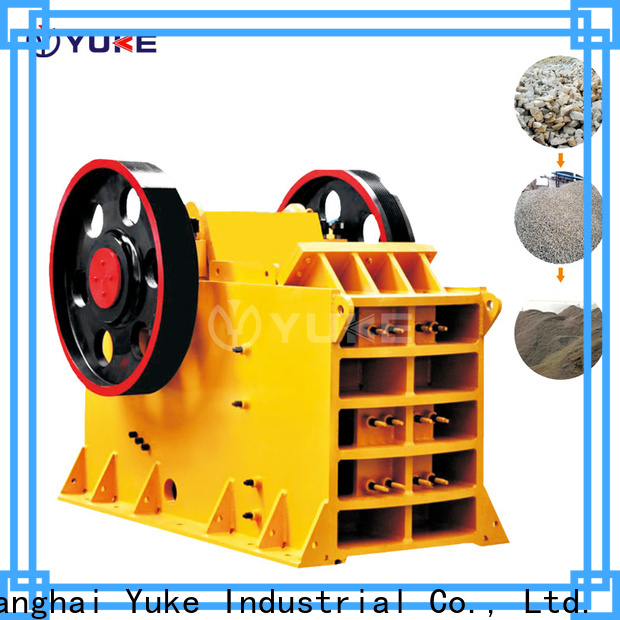 YUKE Wholesale stone crusher price company factory