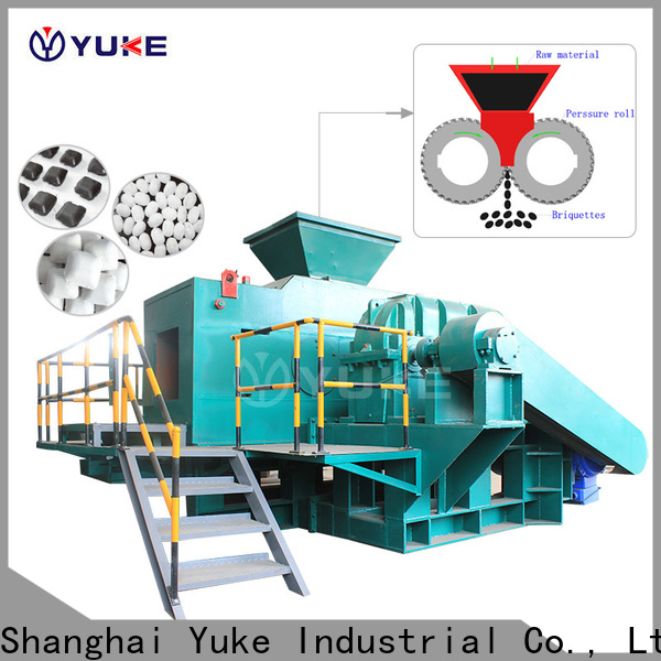 YUKE drying charcoal briquettes for business factories