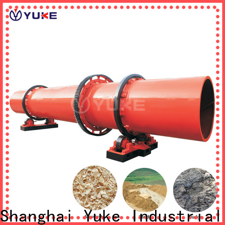 YUKE New rotary drum dryer for business production line