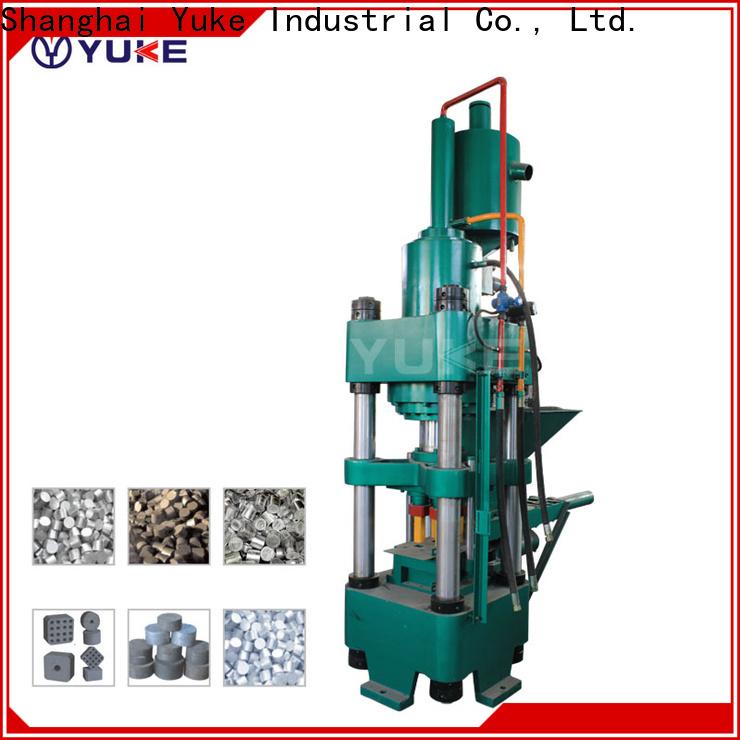 YUKE scrap briquetting machine Supply factory