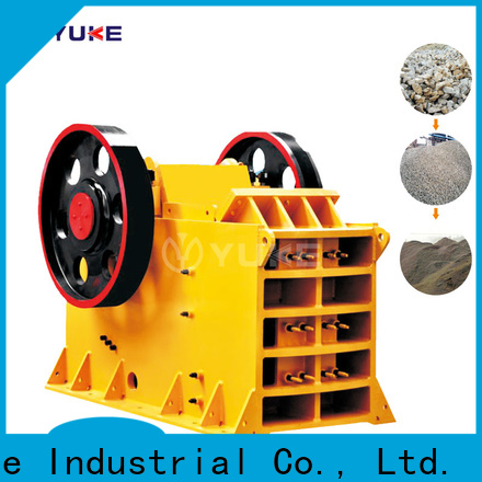 YUKE Latest small stone crusher factory production line