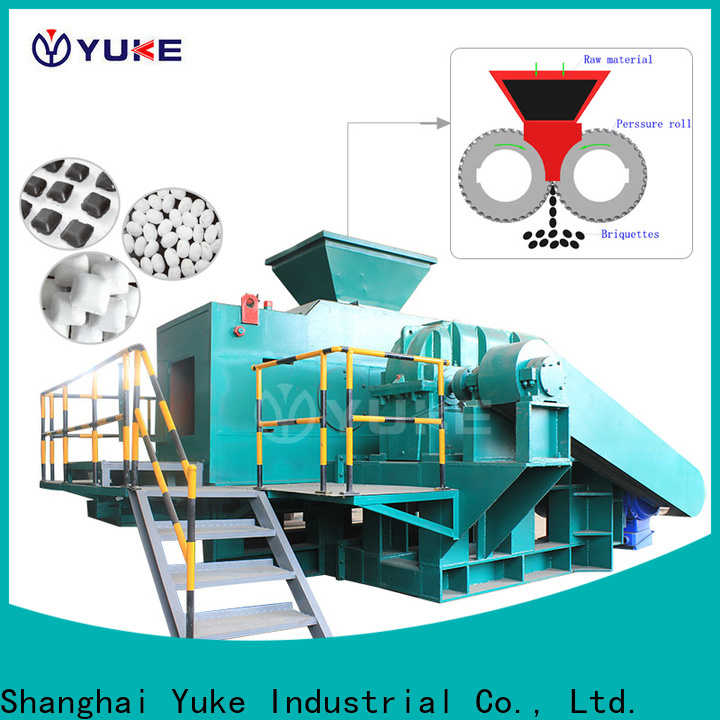 YUKE briquette ball press production line factory factories