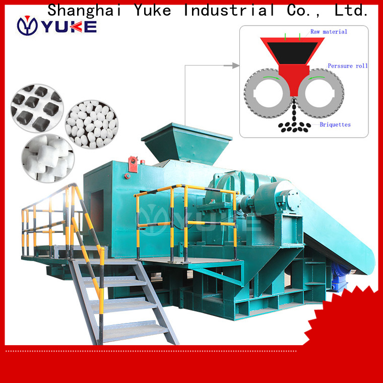 YUKE Latest briquettes drying production line factory factory