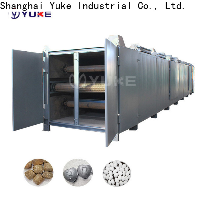 YUKE Latest lime ball briquetting machine company factories