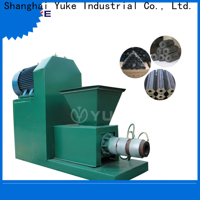 YUKE biomass briquette machine for sale company production line