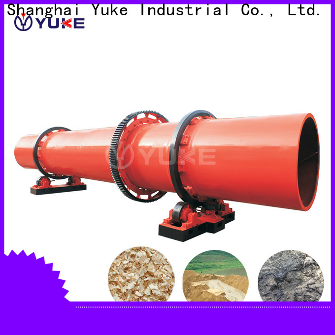 YUKE rotary dryer price company factory