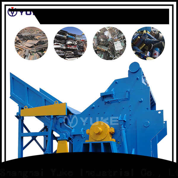 YUKE residential glass crusher factory production line