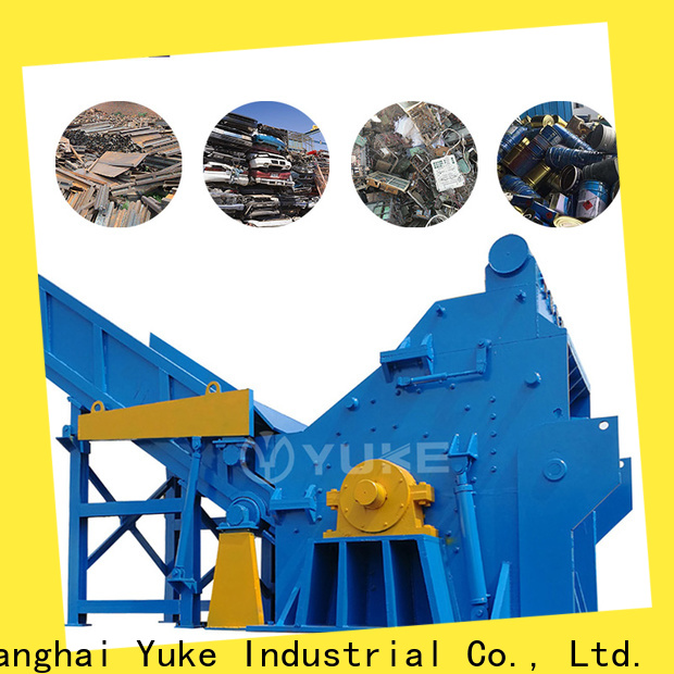 YUKE Wholesale aluminum can shredder company factory