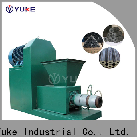 YUKE New piston press briquetting machine factory factories