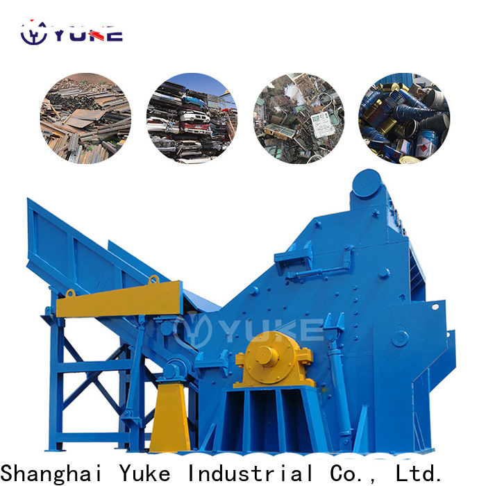 YUKE Best metal crusher company production line