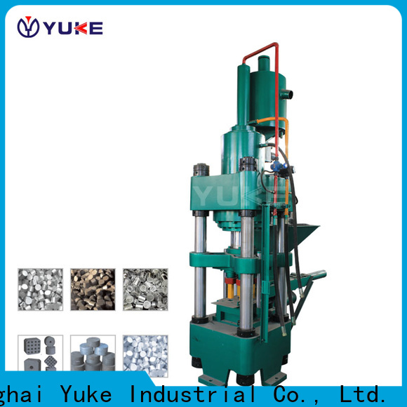 YUKE High-quality scrap briquetting machine Suppliers factories