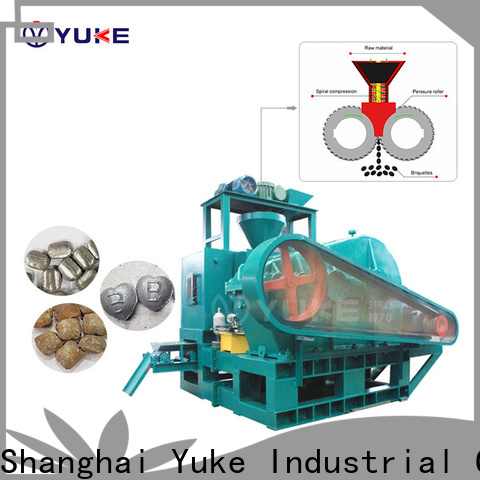 YUKE Machine drying charcoal briquettes manufacturers factory