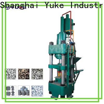 YUKE Machine Custom scrap briquetting machine factory factory