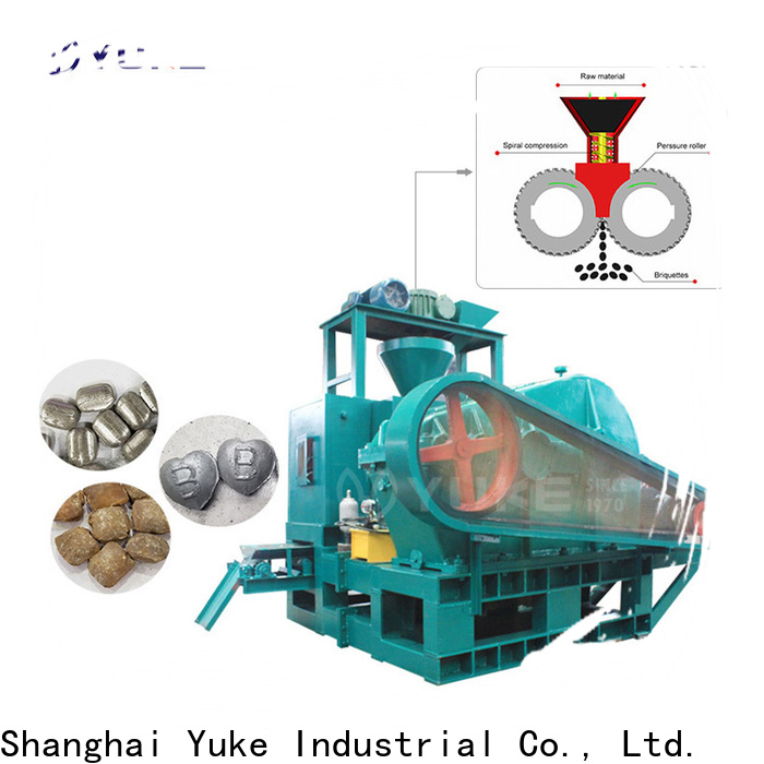 YUKE Machine Latest drying charcoal briquettes factory factories