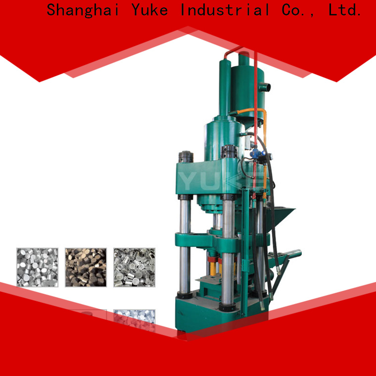 YUKE Machine Custom briquette making machine price Supply factory