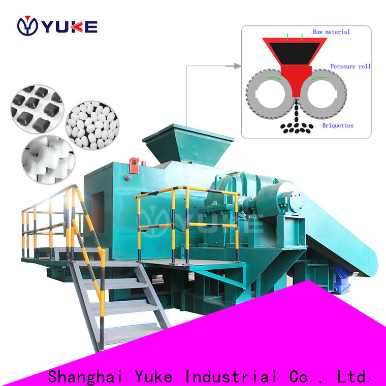 YUKE Machine briquettes dryer factory production line