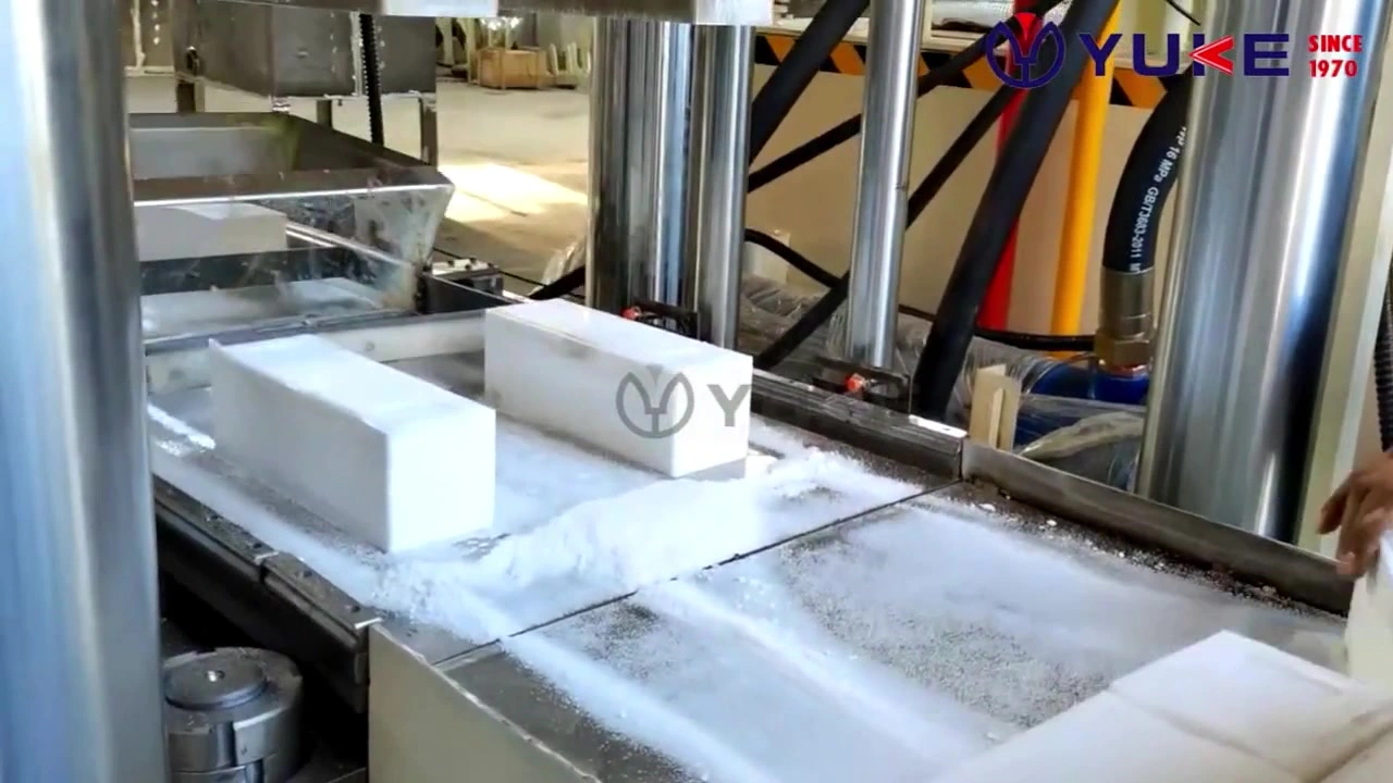 YKSP0020-YUKE Double Block Salt Press Machine for Cattle and Sheep Salt Block(Rectangular Salt Block)